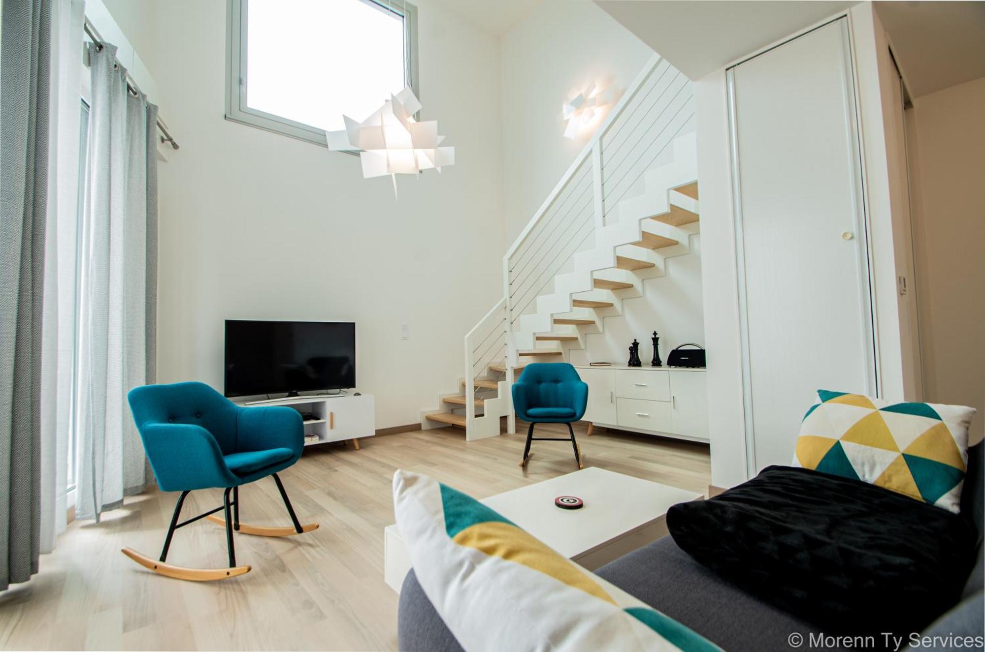 Triplex Terrasse Proche Metro - Ty Ar Mabilay Apartman Rennes Kültér fotó