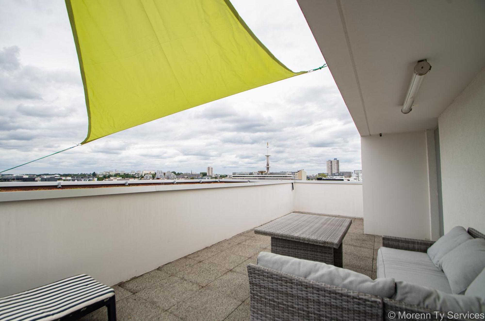 Triplex Terrasse Proche Metro - Ty Ar Mabilay Apartman Rennes Kültér fotó