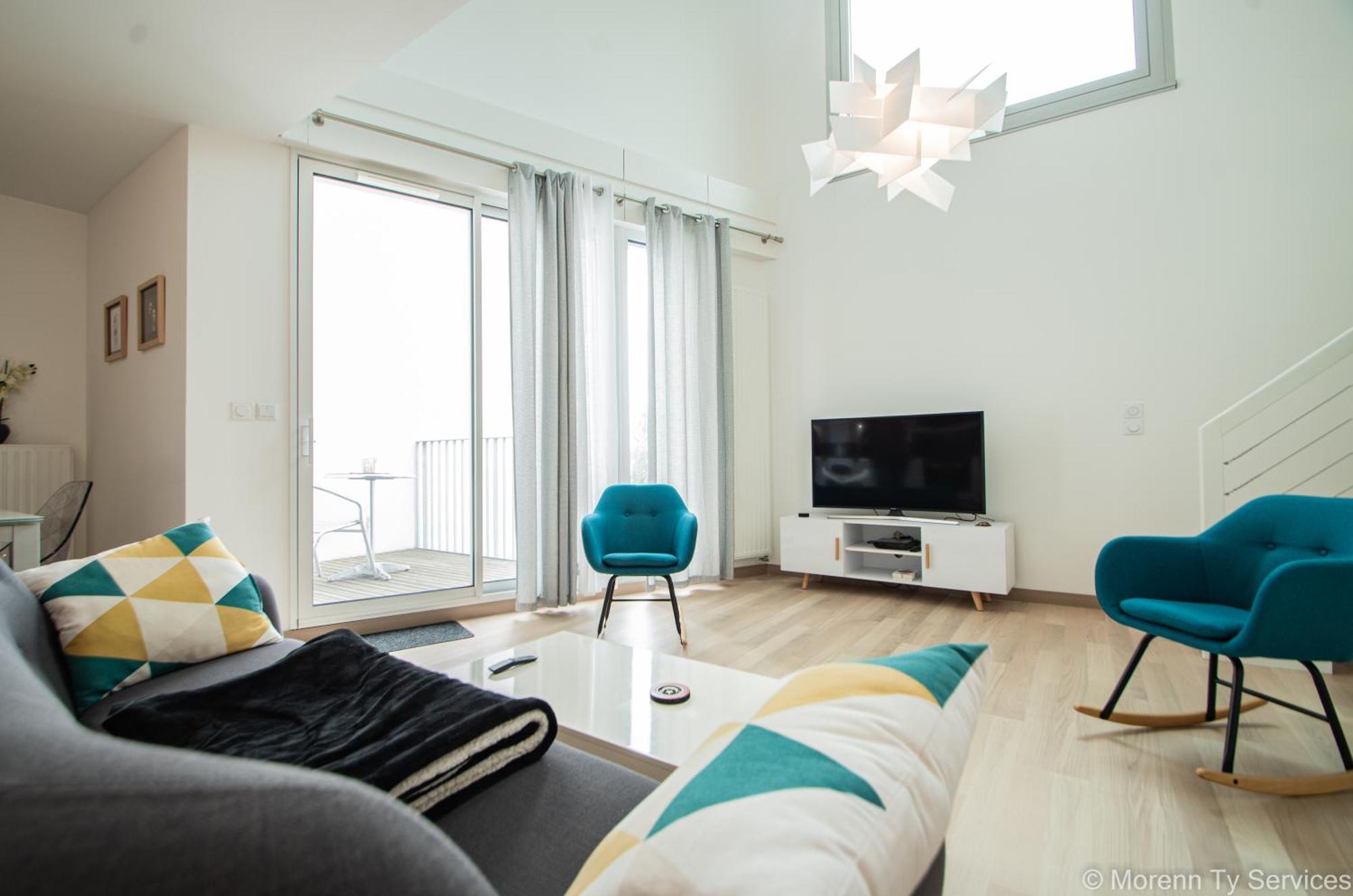 Triplex Terrasse Proche Metro - Ty Ar Mabilay Apartman Rennes Kültér fotó